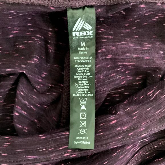 Never Worn! Women's RBX Purple/Plum Leggings in Size M - Picture 4 of 9